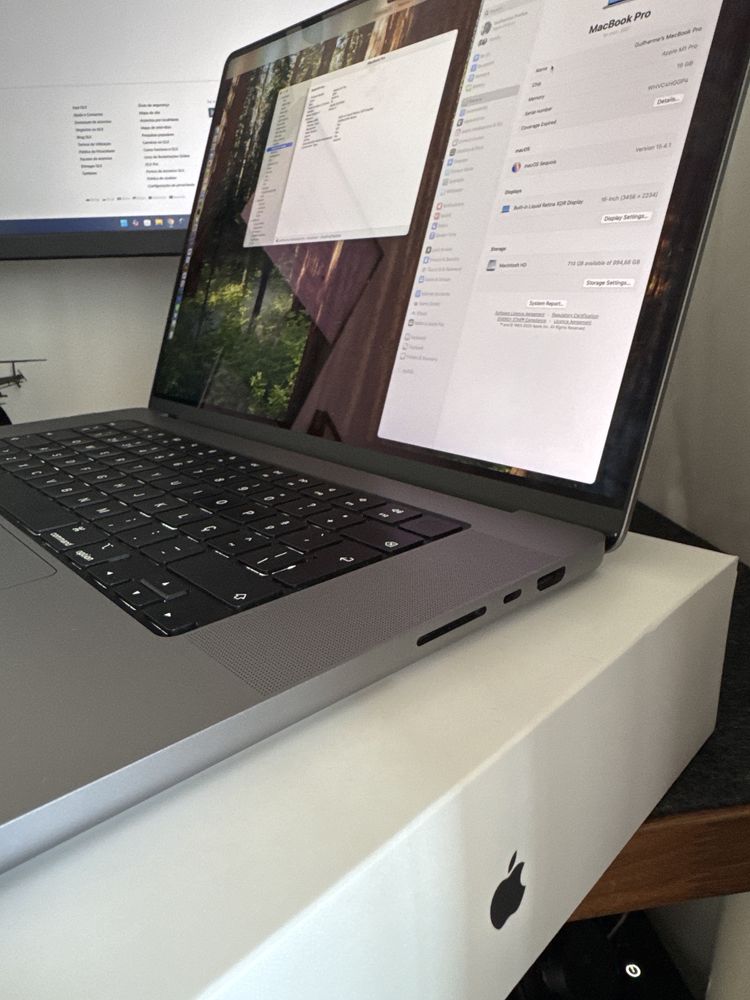 MacBook Apple M1 Pro 16”  - 10 Core CPU - 16 Core GPU - 16GB - 1TB SSD