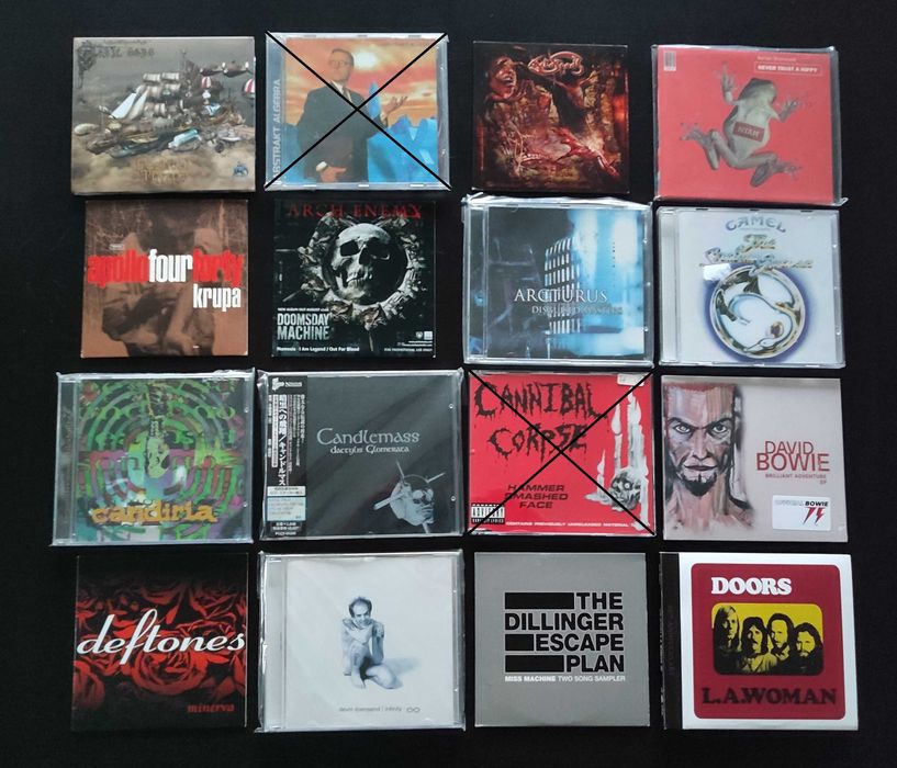 Venda de CDs de Metal e não só! Muitas Raridades! Novas fotos!