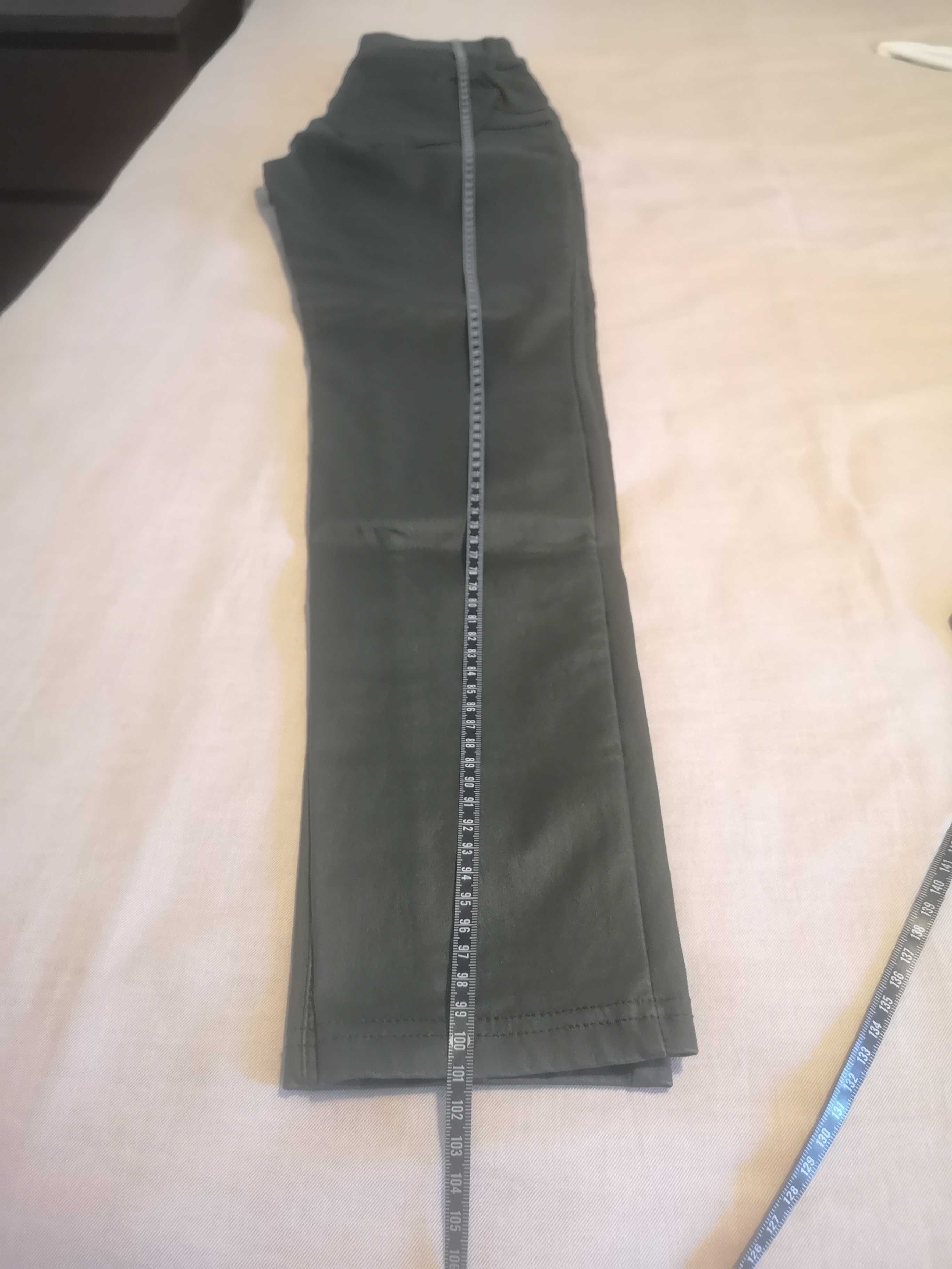 Calças verde escuro coated, tamanho 42/XL