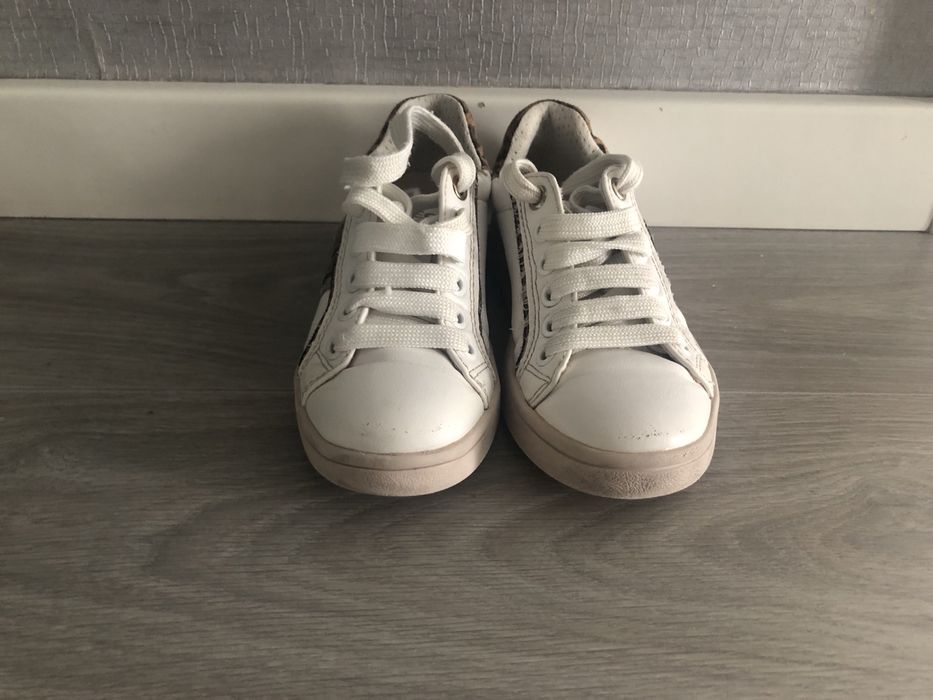 Tenis Geox 29 pele animal print portes gratis