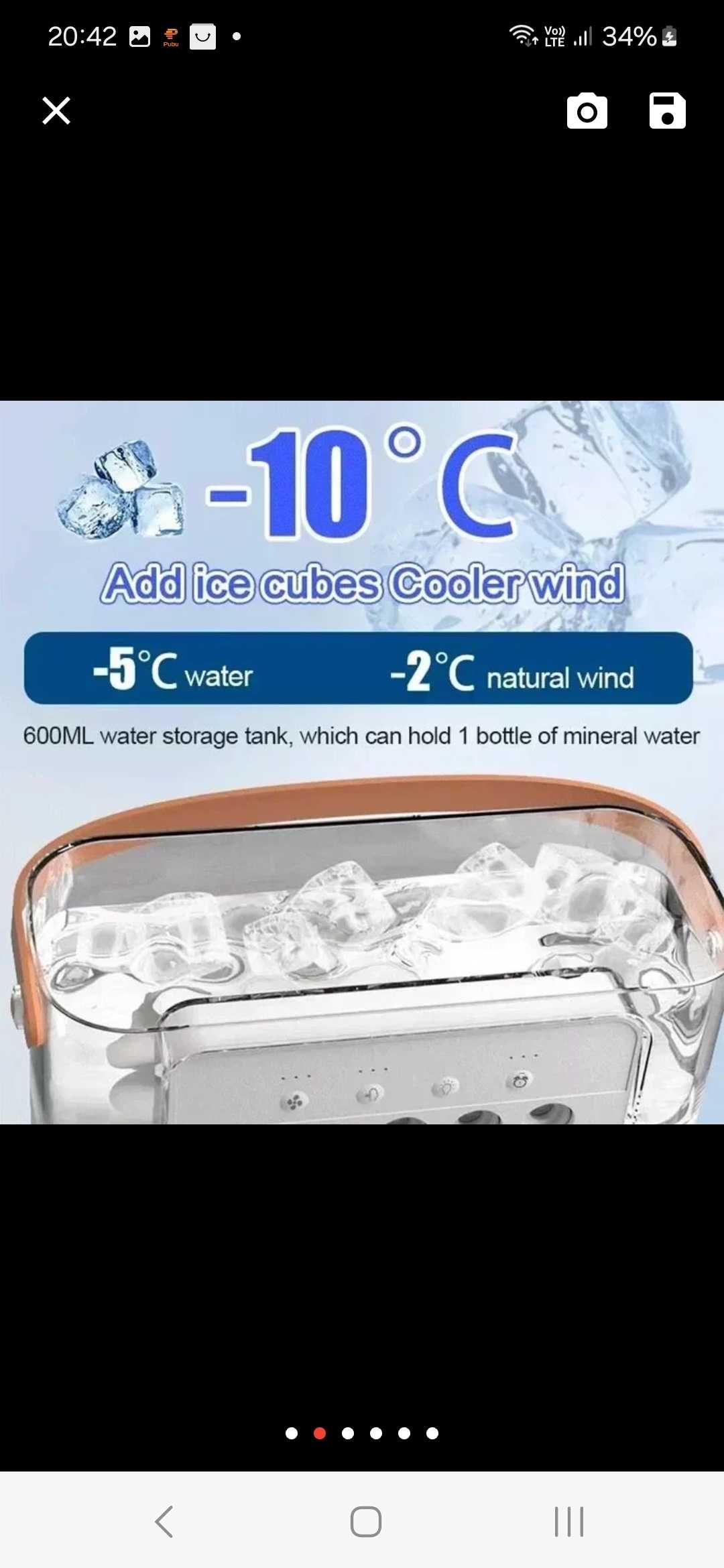 Przenosny wentylator klimatuzator z