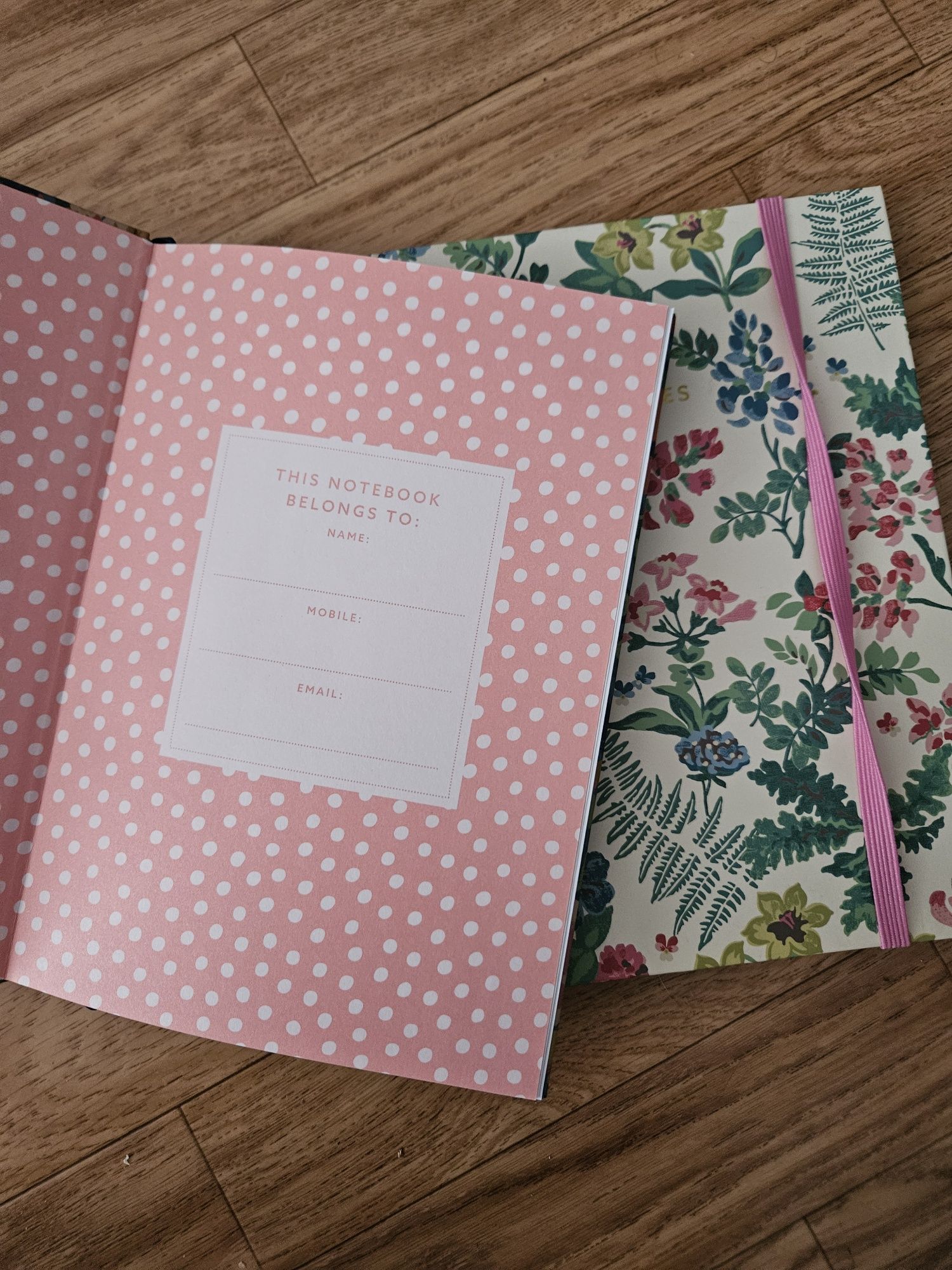 2 razy notes a5 w linie. Cath Kidston