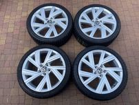 3830. Alufelgi 18" Golf 8 R-line GTI Bergamo 7.5J ET51 5x112 jak nowe