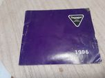 Catalogo motas Triumph de 1996