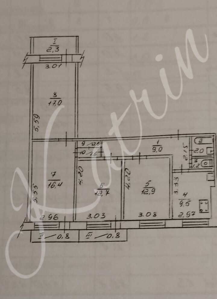 Продам 4 к квартиру ж/м Покровський