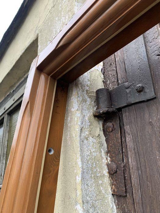 Drzwi wejściowe drewniane