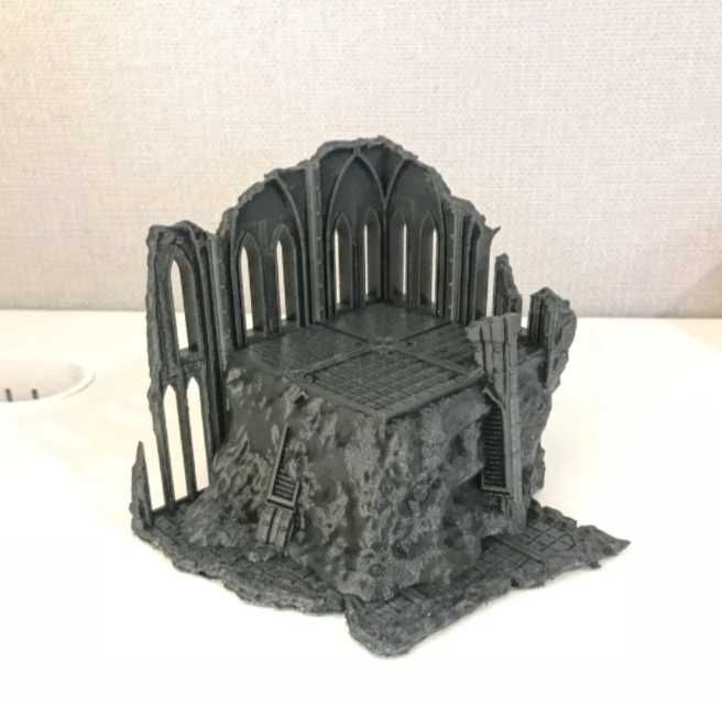 Damaged Building WH40k