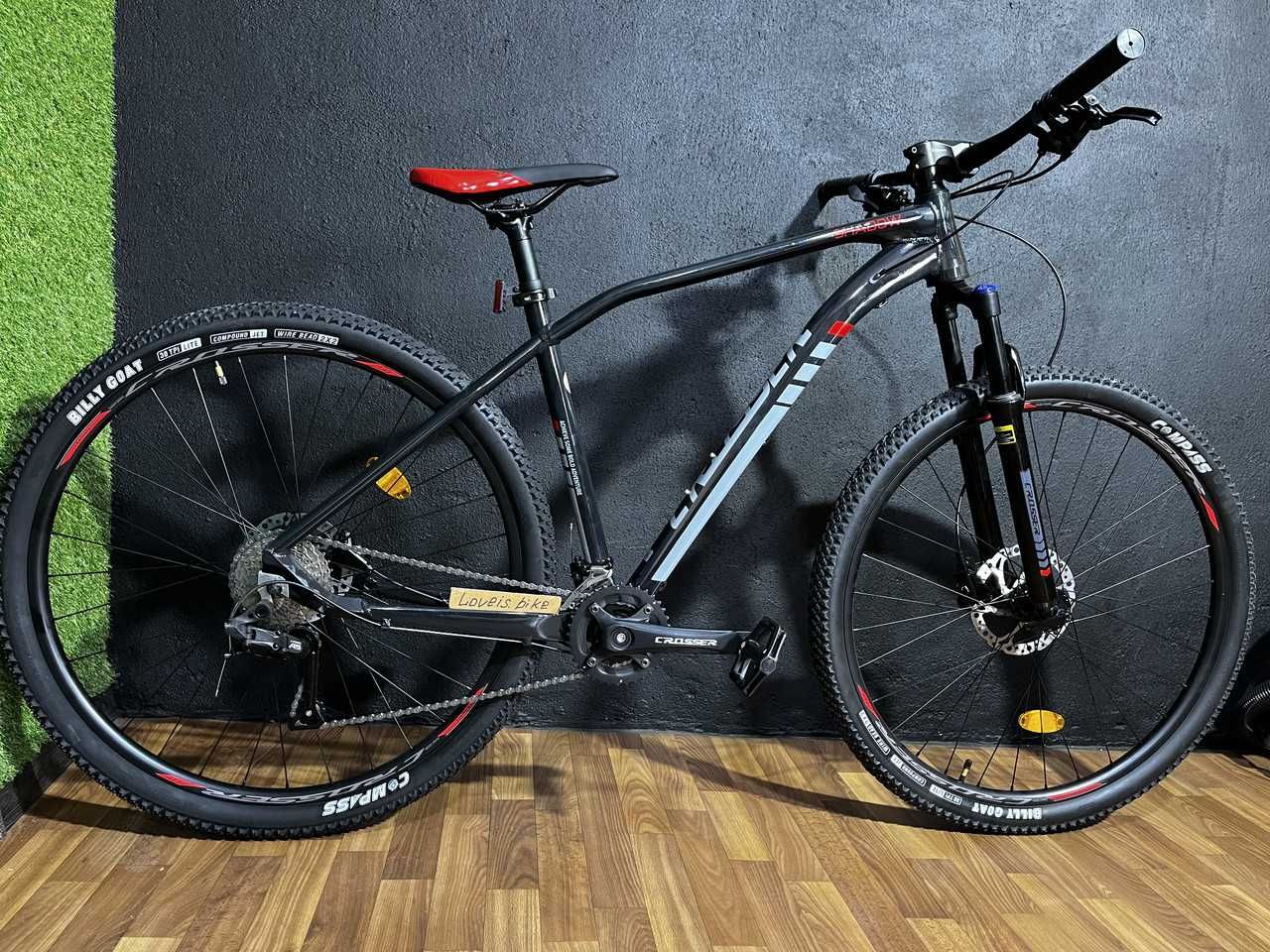 Велосипед горный Crosser SHADOW 2х9/1/2x12 AIR + SHIMANO Гидравлика 29