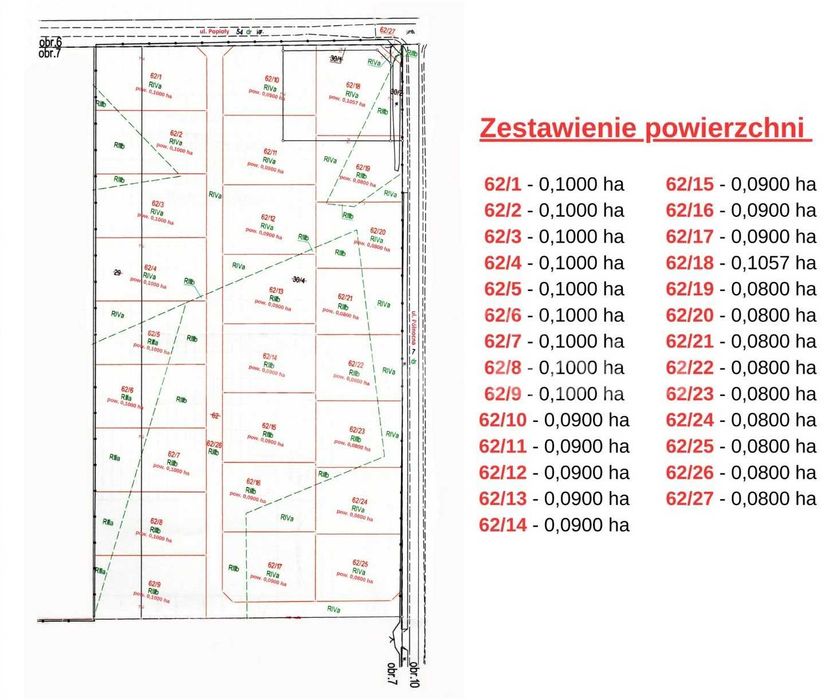 działki budowlane do sprzedania Warta