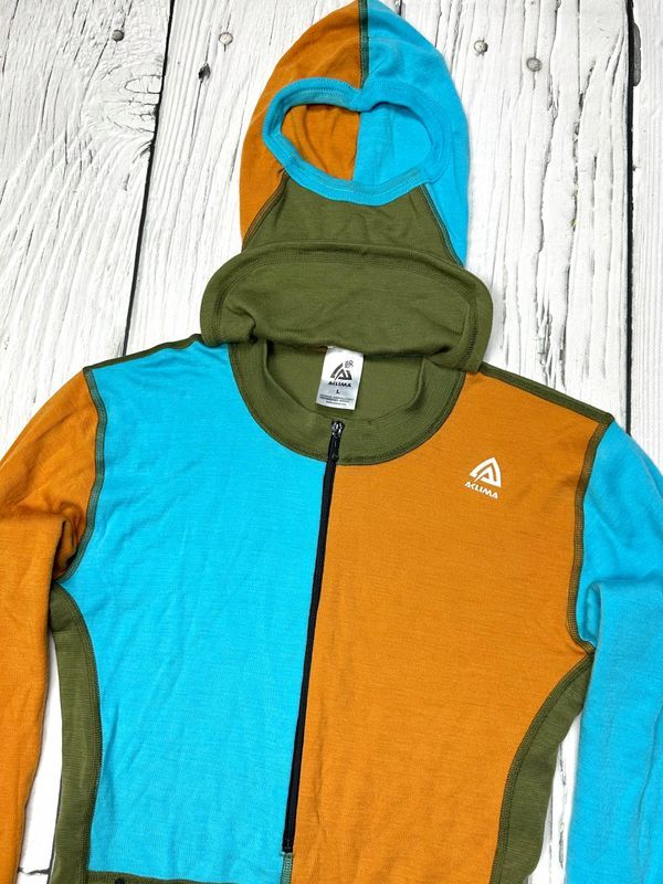 Aclima Warmwool Wełniana Bluza z Kominiarka Damska 100% Merino Wool r.