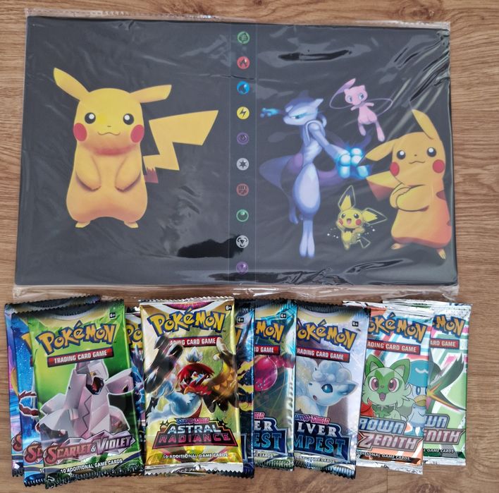 Duza kolekcja kart plus album