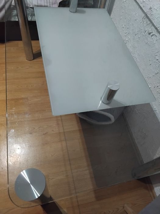 Stół szklany 80x140