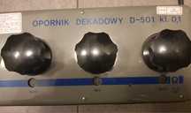 Opornik dekadowy D-501