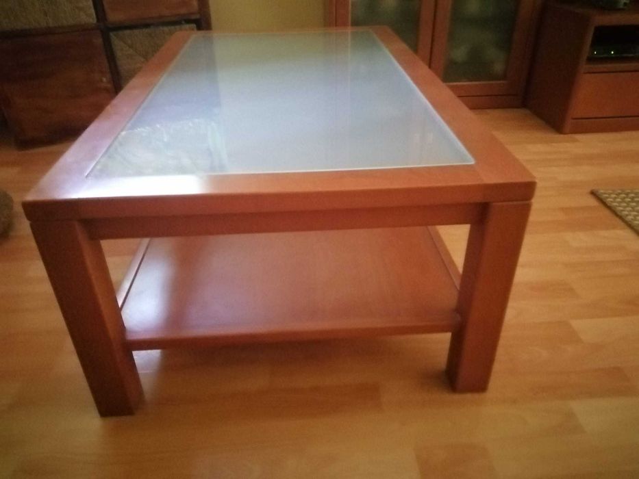 mesa de centro cor cerejeira