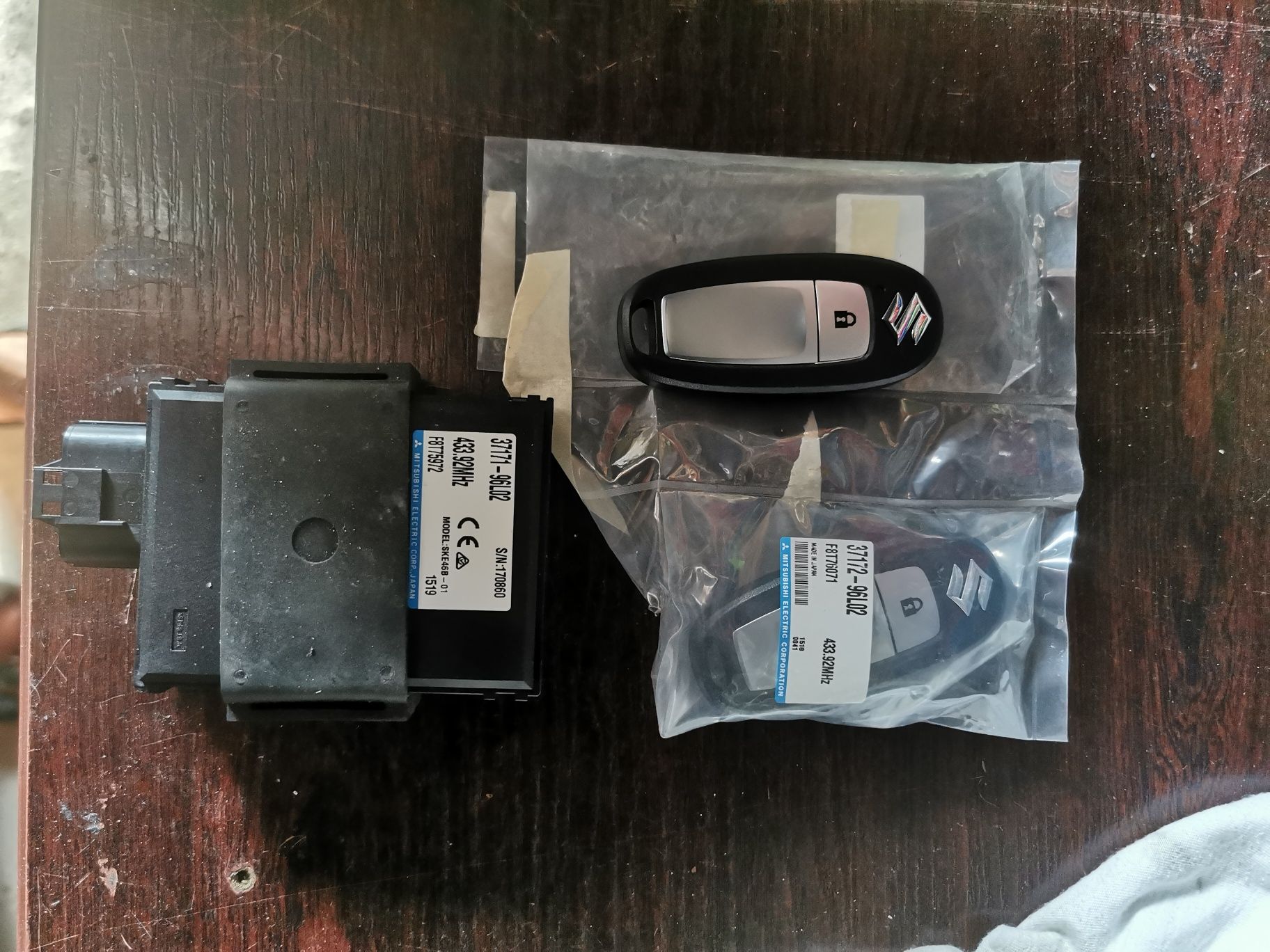 Immobilizer keyless pilot  Suzuki silnik zaburtowy