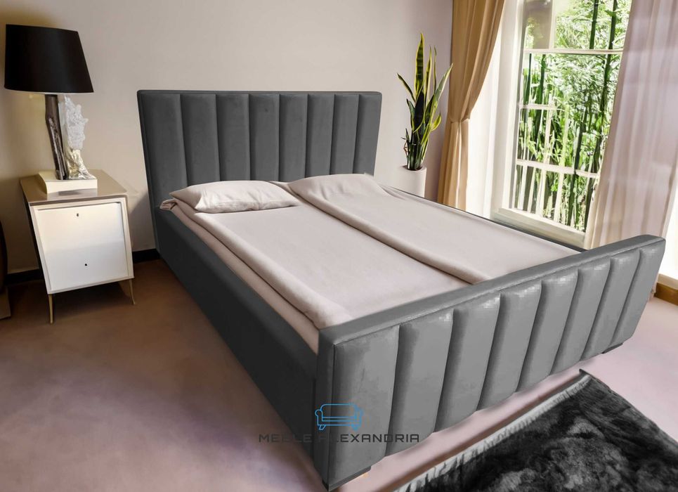 Łóżko KLARA II 120, 140, 160, 180, 200 metal PRODUCENT dostawa 17 dni