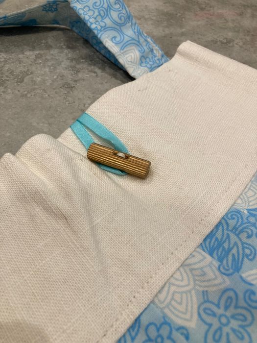 torba plażowa wakacyjna letnia hand made mała