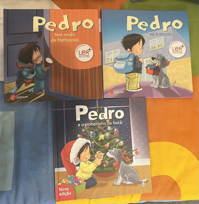 Livros da coleção PEDRO - 3€ cada