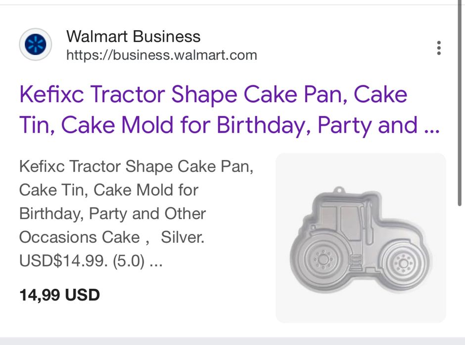 Форма для торта трактор форма для кекса алюмінієва форма трактор