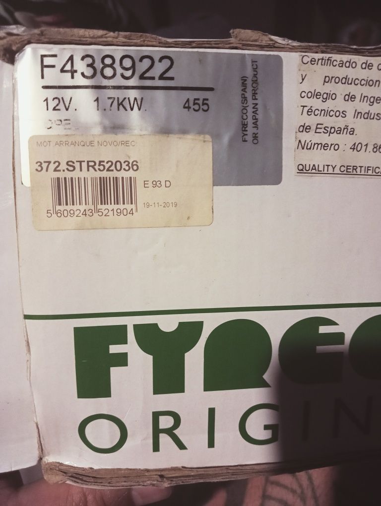 Motor de arranque