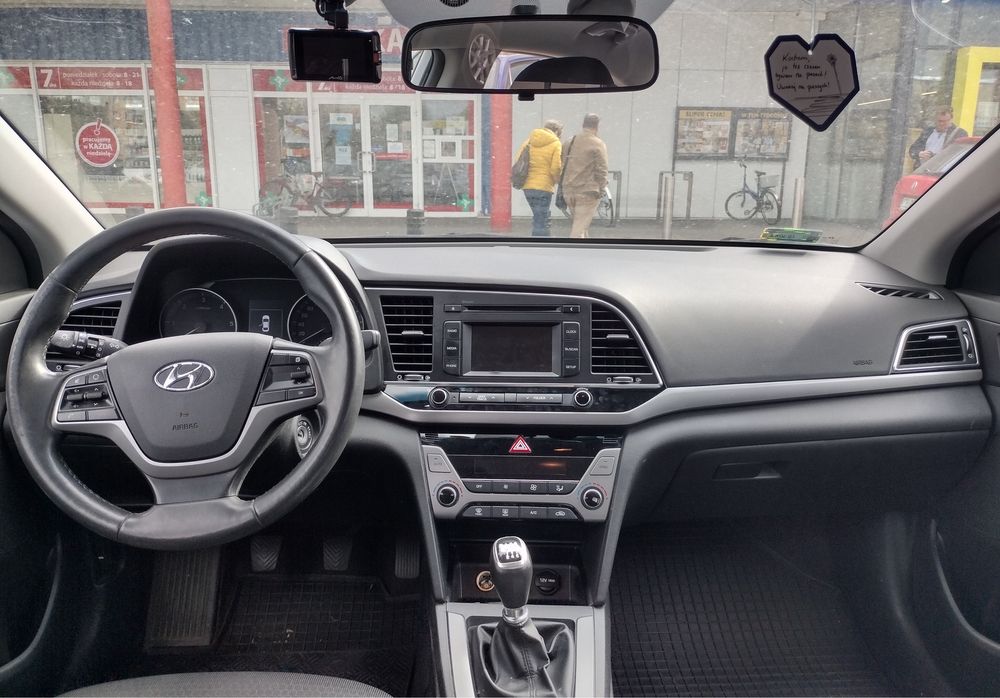 Hyundai Elantra 1.6 CRDI, salon Polska, 2gi właściciel