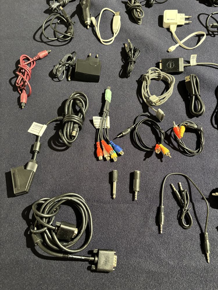 Kable, ładowarki, adaptery