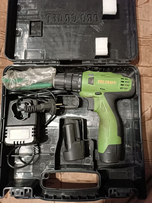 Продам шуруповёрт - дрель Pro Craft.