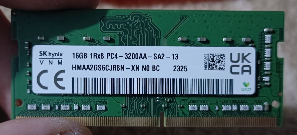 Оперативна пам'ять 16GB