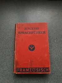Stary słownik niemiecko - francuski z roku 1944