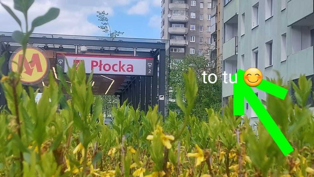 Gabinet przy metrze dla terapeuty, bliska Wola