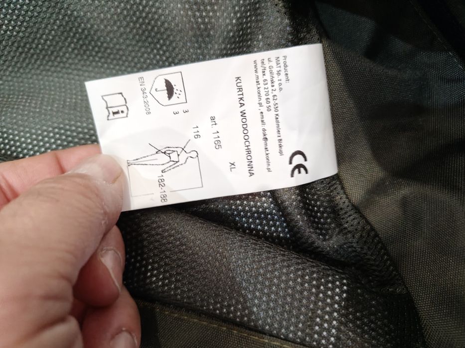 Ubranie ochronne marki WATERS