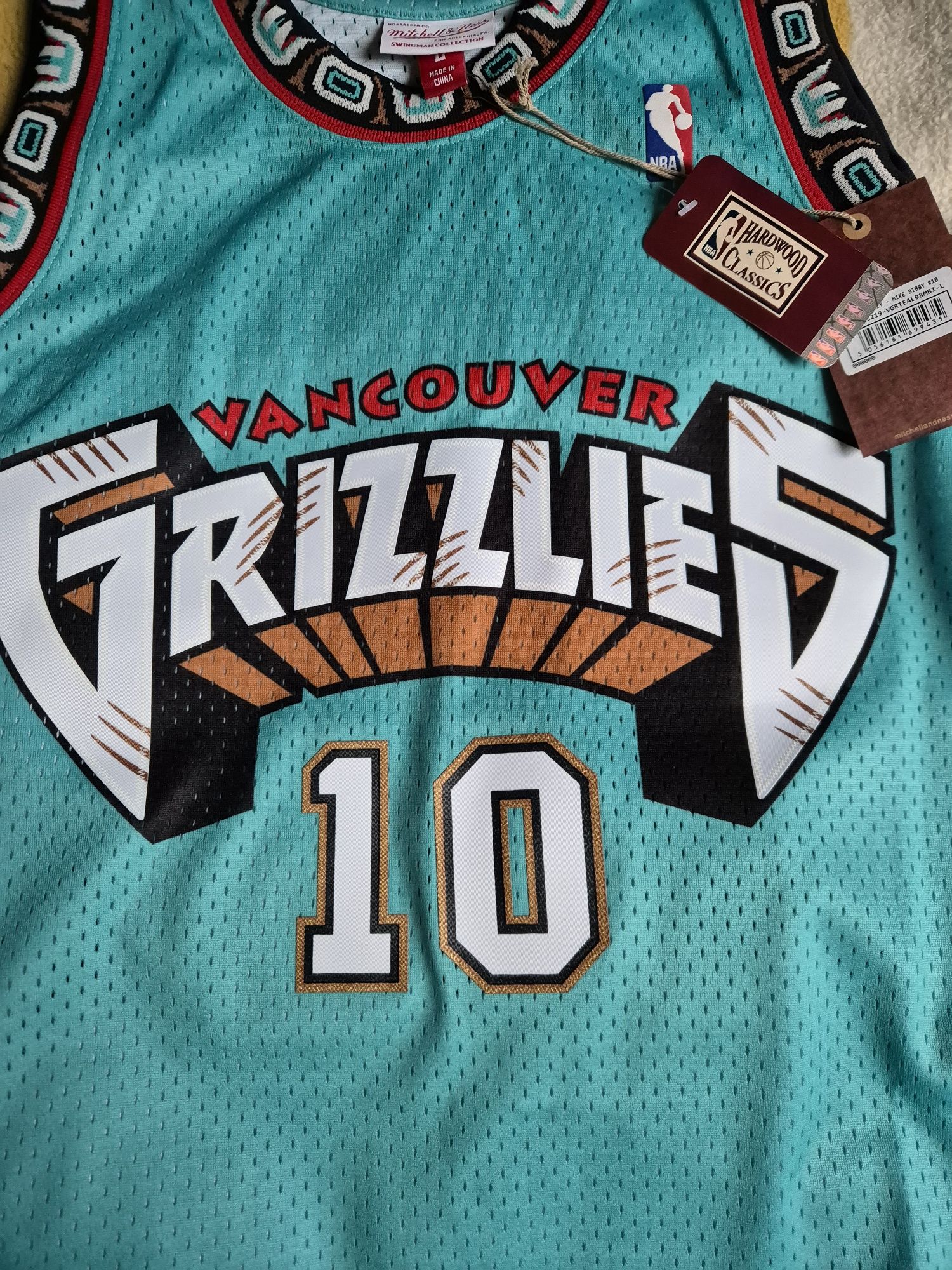 Koszulka NBA Jersey Vancouver Grizzlies Mitchell and Ness