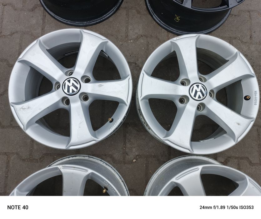 Felgi aluminiowe oryginał VW 5x112 6,5x16 et38