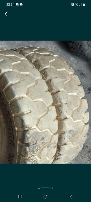 Opony koła  wózek widłowy maszyn budowlanych