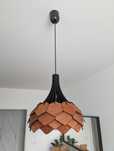 Drewniana lampa 25cm