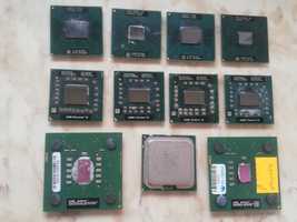 Procesor Intel AMD Procesory 11 sztuk stan nieznany złote nóżki pakiet