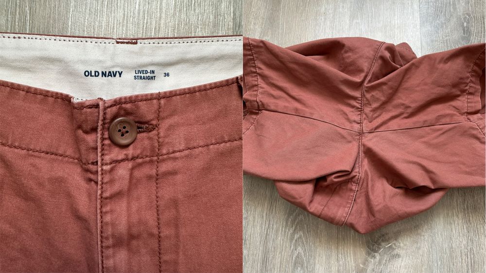 3 пары мужских шорт Old Navy (Straight), размер 36, чоловічі шорти