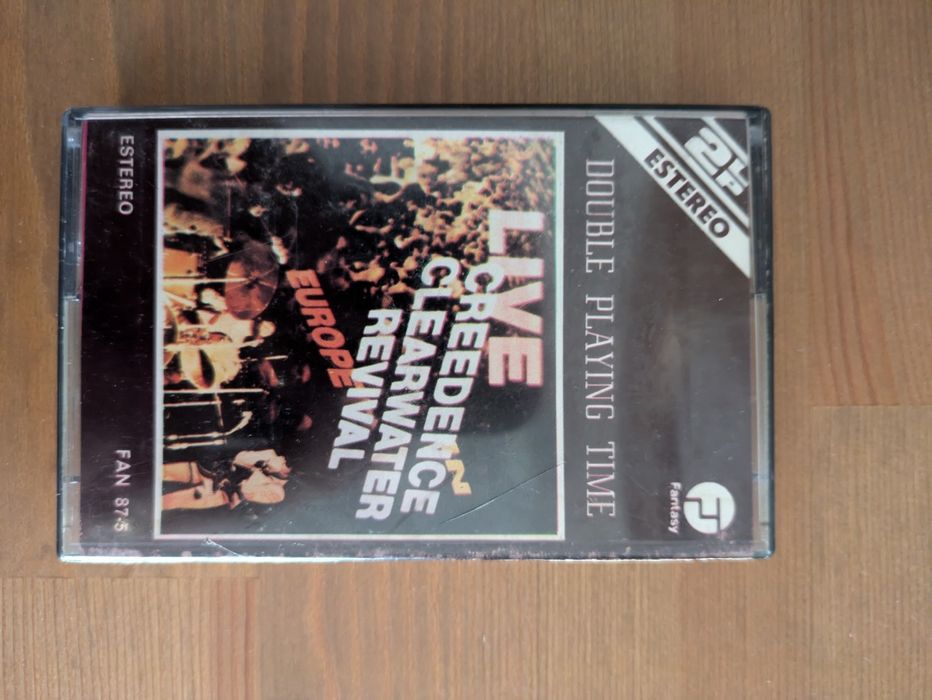 K7 | Cassete - Creedence Clearwater Revival Live Europe 1973