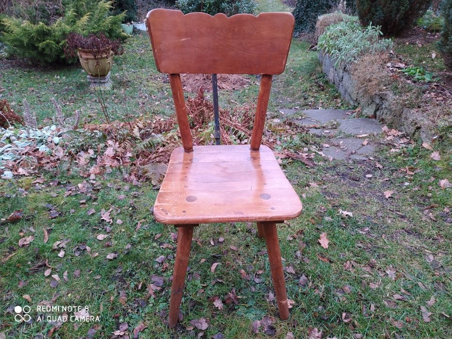 Stare sygnowane krzesło Ritzmann