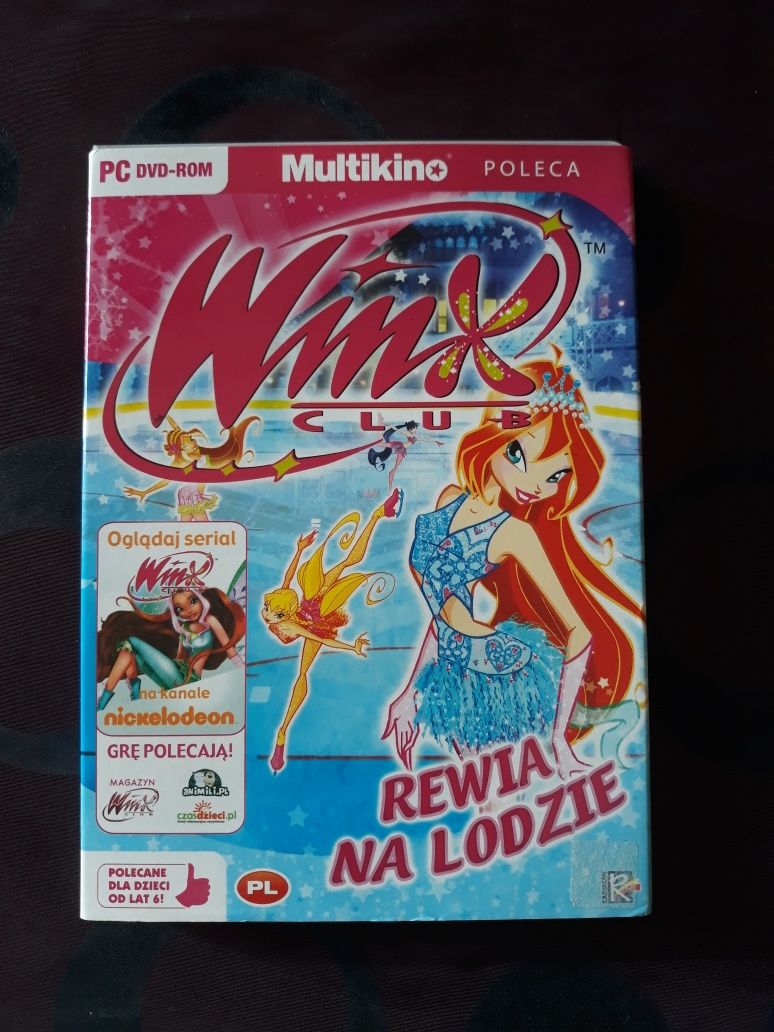 Gra Winx Club - rewia na lodzie