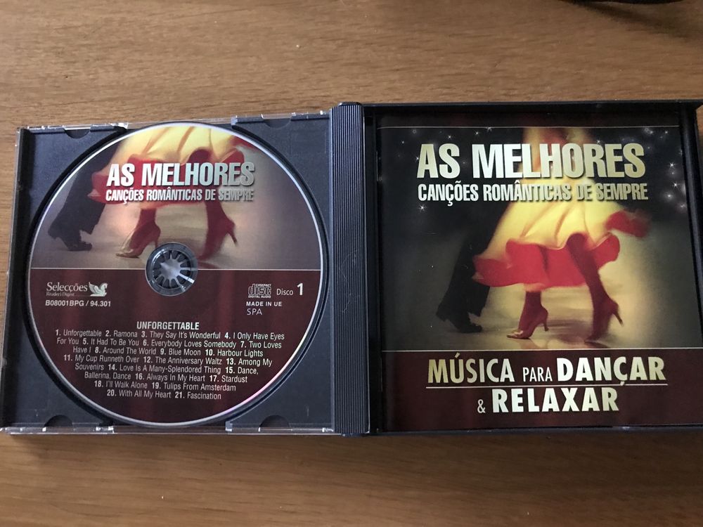 CDs triplos - Música para dançar e relaxar