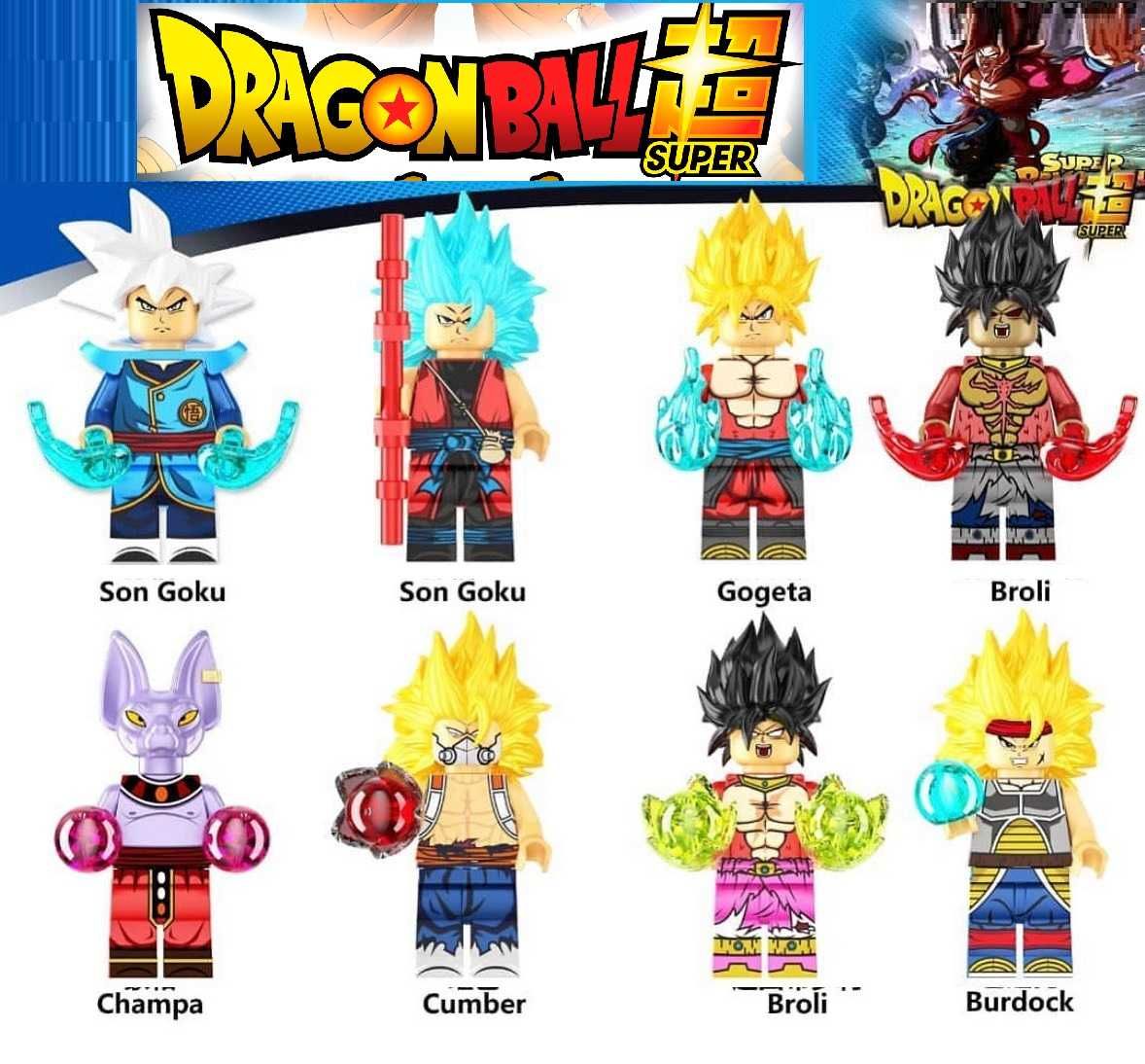 Coleção de bonecos minifiguras Dragon Ball nº27 (compatíveis Lego)