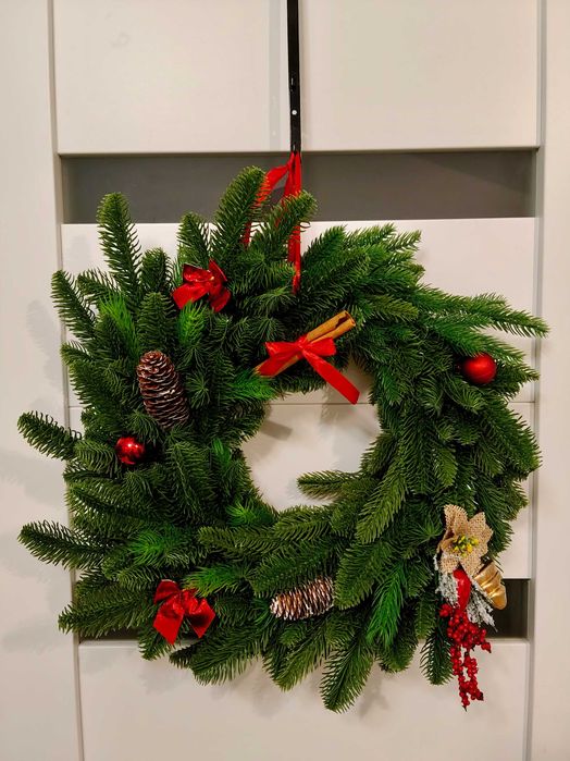 Wianek na drzwi Bożonarodzenioy