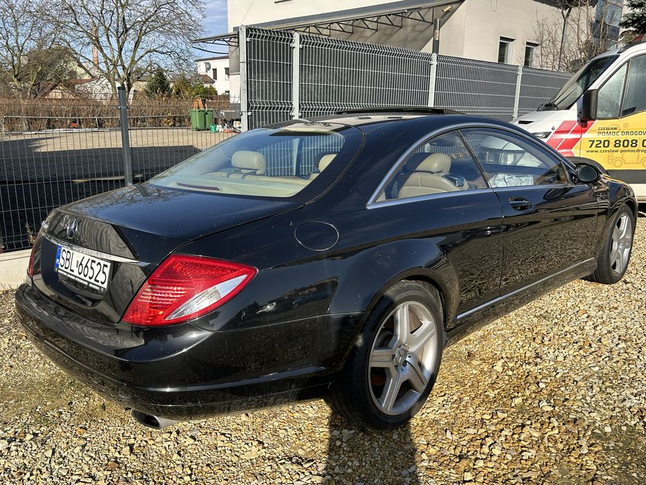 Mercedes CL 500 5.5 V8 Uszkodzony ZAMIANA