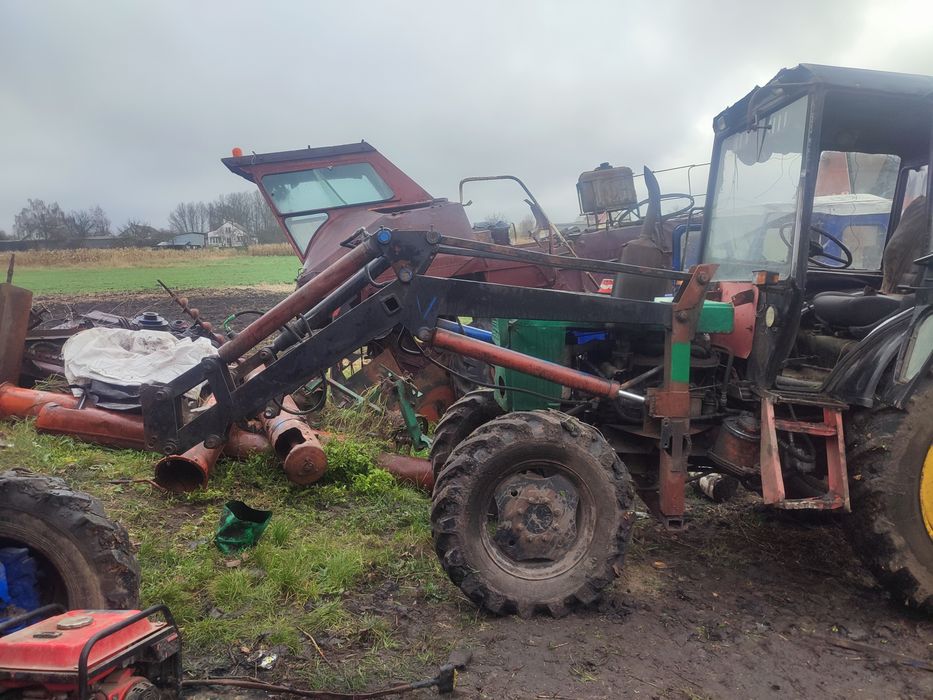 Фронтальний навантажувач кун ПКУ на т-40