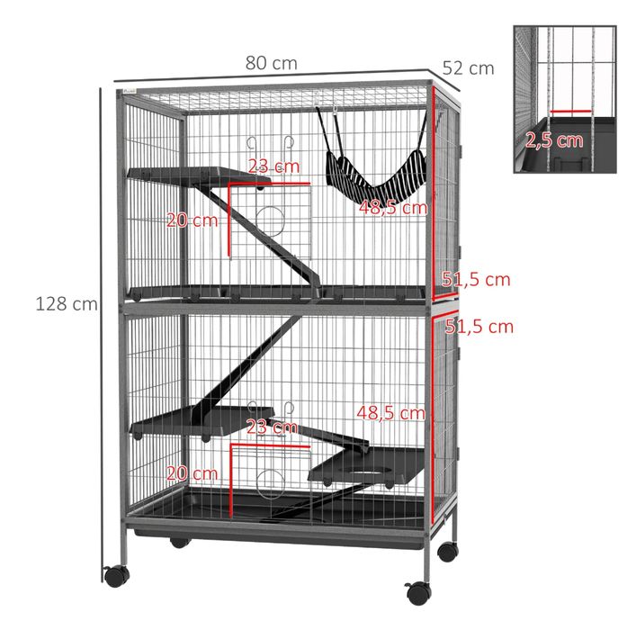 Gaiola grande para Furões - PORTES GRÁTIS