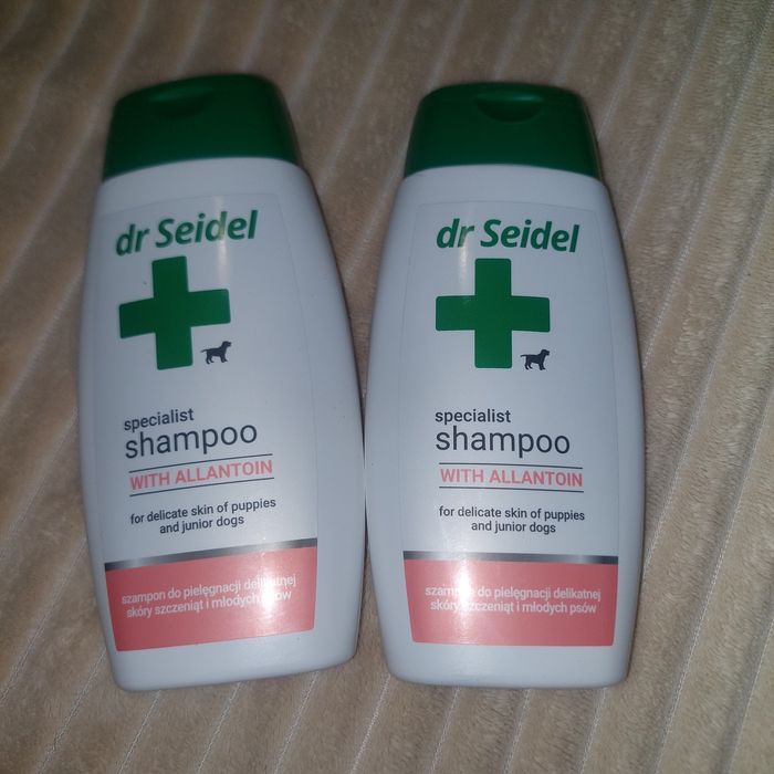 DR SEIDEL - łagodny szampon z alantoiną dla szczeniąt 220 ml- 2 szt