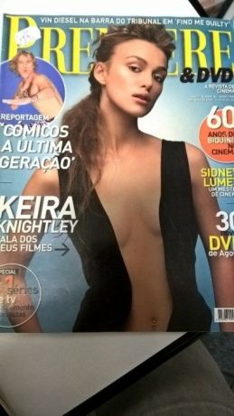 Revista Premiere - Capa Keira Knightley - portes incluídos