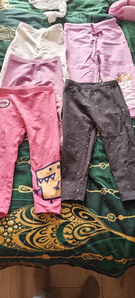 Spodnie/legginsy dziewczęce 92