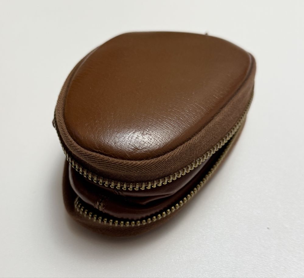 Kapcie baletki skóra retro w etui PRL lata 60 Wytwórczość Kraków r. 38